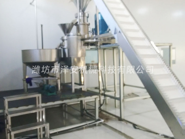 花生酱烘烤磨酱生产线