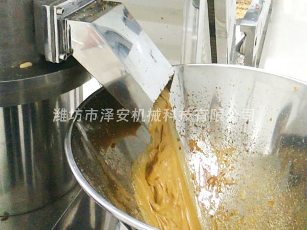 花生酱烘烤磨酱生产线